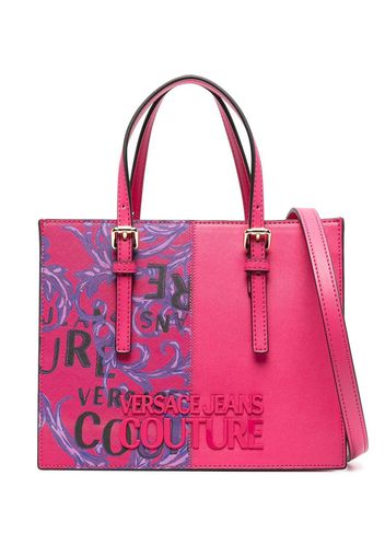 Versace Jeans Couture Barocco print tote bag - Rosa