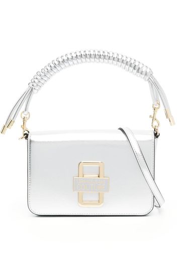 Versace Jeans Couture faux leather shoulder bag - Silber