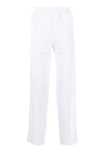 Versace Jeans Couture pleated cotton trousers - Weiß