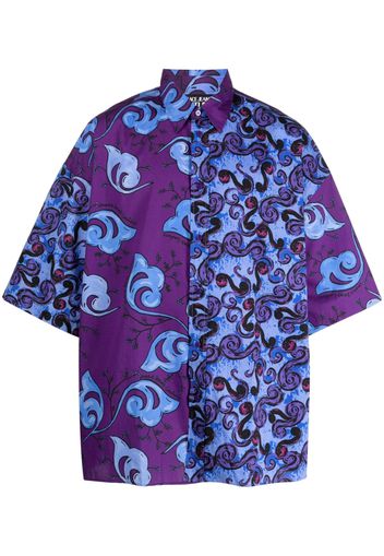 Versace Jeans Couture Pop Couture-print shirt - Violett