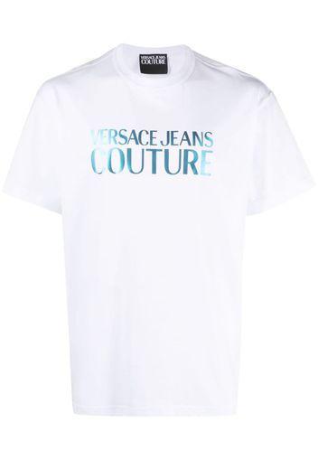 Versace Jeans Couture logo-print cotton T-shirt - Weiß