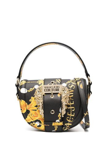 Versace Jeans Couture Chain Couture-print shoulder bag - Schwarz