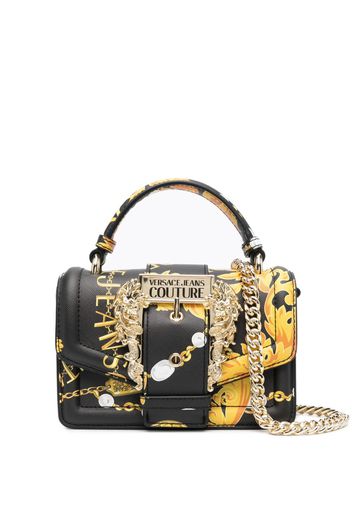 Versace Jeans Couture baroque-print tote bag - Schwarz