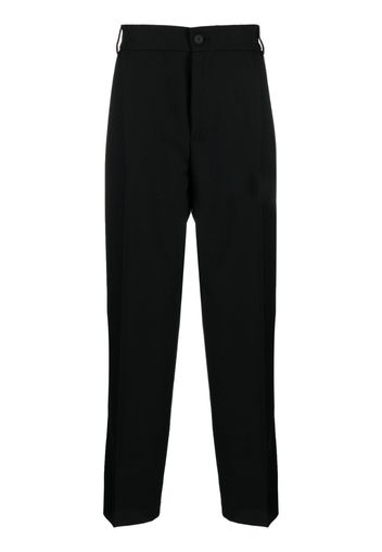 Versace Jeans Couture straight-leg tailored trousers - Schwarz