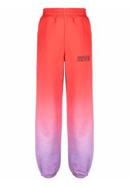 Versace Jeans Couture gradient-effect track pants - Rot