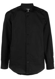 Versace Jeans Couture long-sleeve cotton shirt - Schwarz