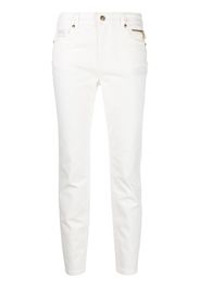 Versace Jeans Couture skinny cropped trousers - Weiß