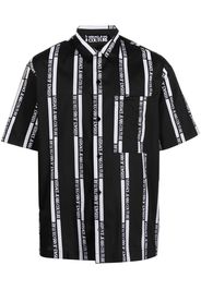 Versace Jeans Couture logo-print short-sleeved shirt - Schwarz