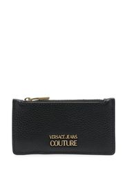 Versace Jeans Couture Portemonnaie mit Logo - Schwarz