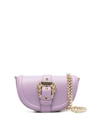 Versace Jeans Couture Schultertasche mit Schnalle - Violett