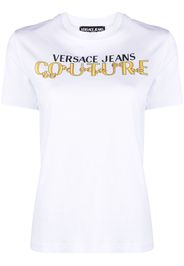 Versace Jeans Couture logo-print cotton T-shirt - Weiß