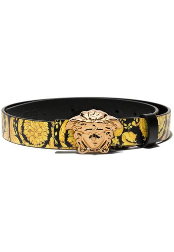 Versace Kids TEEN medusa-motif reversible belt - Gold