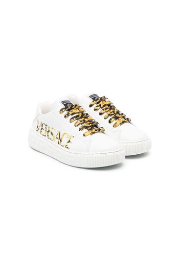 Versace Kids Greca Sneakers - Weiß