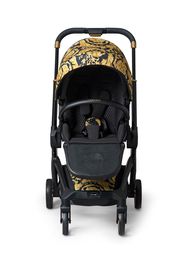 Versace Kids Kinderwagen mit Barocco-Print - Schwarz