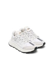 Versace Kids Greca lace-up sneakers - Weiß