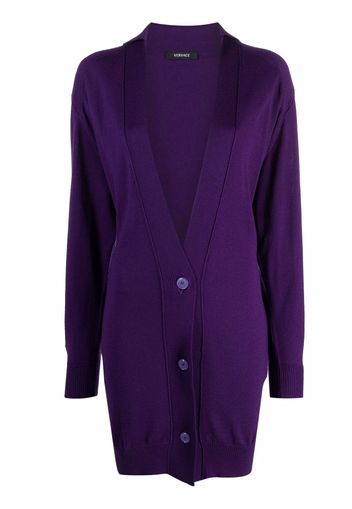 Versace Pre-Owned 1990s Cardigan - Violett