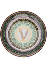 Versace Tableware Keramikteller mit barockem Mosaik 17cm - Grün