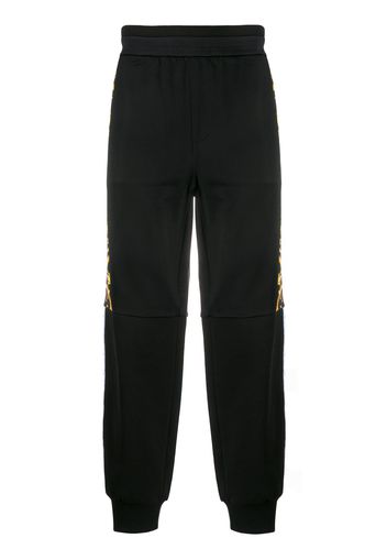 Versace Jogginghose mit Barocco-Print - Schwarz