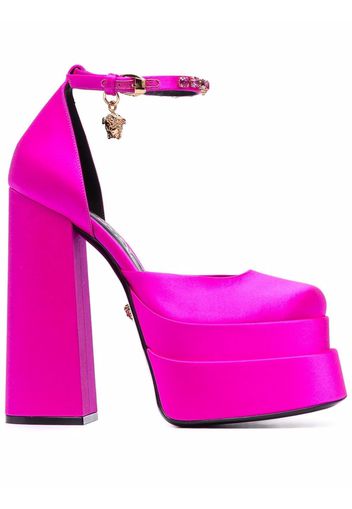 Versace Medusa Head Plateau-Sandalen - Rosa