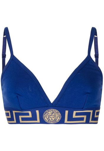 Versace BH mit Greca-Bund - Blau