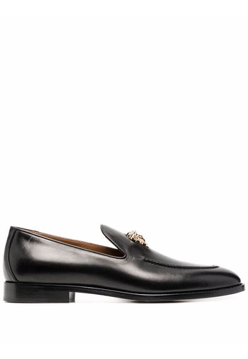 Versace Medusa plaque loafers - Schwarz