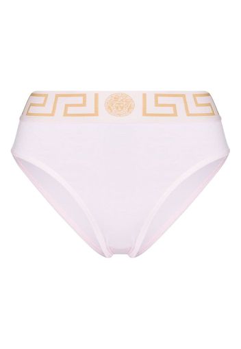 Versace Slip mit Muster - Rosa