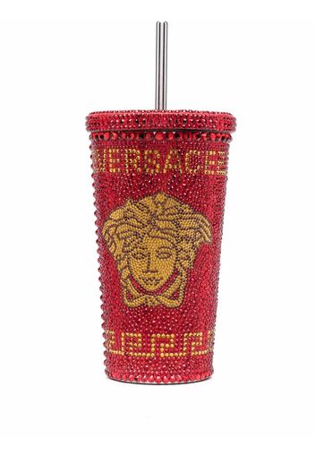 Versace Medusa studded travel cup - Rot