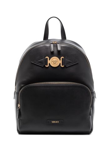 Versace Medusa leather backpack - Schwarz