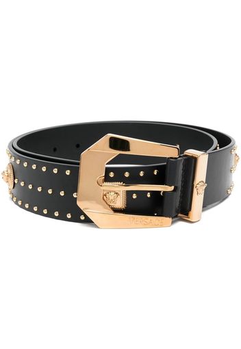 Versace Medusa Heritage studded belt - Schwarz