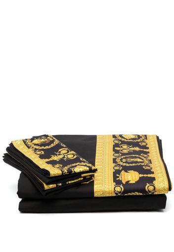 Versace I Love Baroque King Bettwäsche-Set - Schwarz