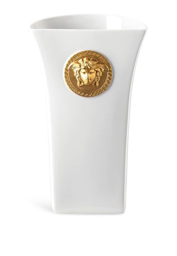 Versace Mittelgroße Medusa Madness Vase - Weiß