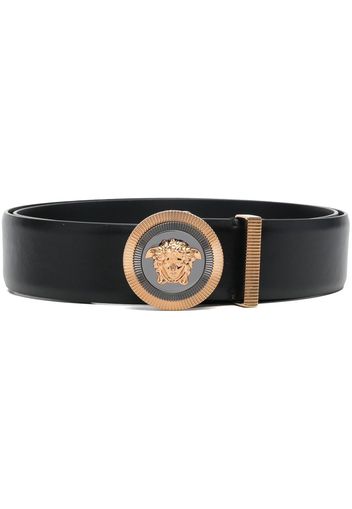 Versace Medusa-buckle detail belt - Schwarz