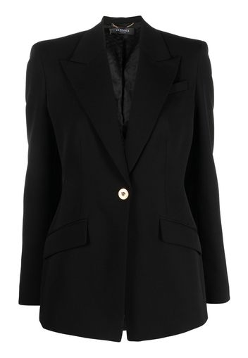 Versace single-breasted blazer - Schwarz