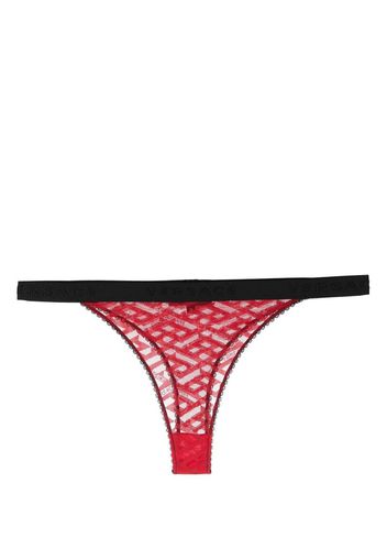 Versace La Greca print briefs - Rot