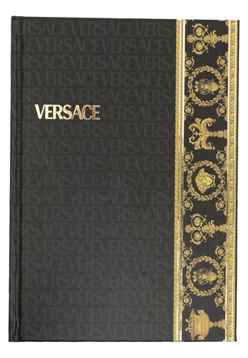 Versace Barocco-print notebook - Schwarz