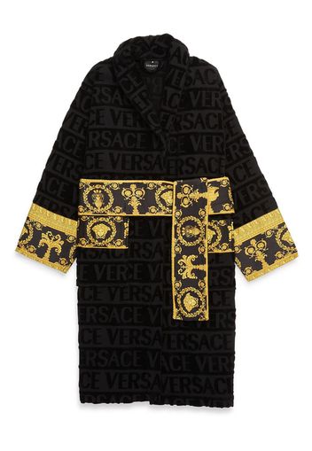 Versace I Love Baroque bathrobe - Schwarz