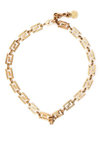 Versace Greca pattern necklace - Gold