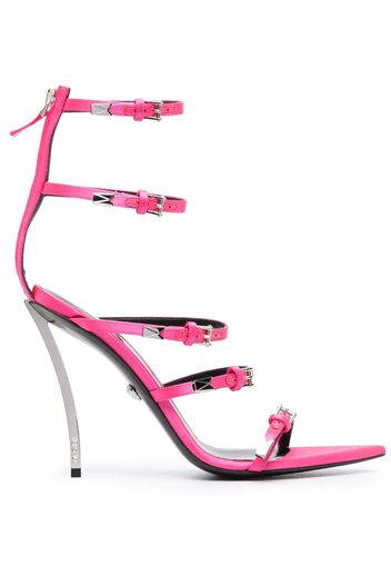 Versace Pin-Point 120mm strappy sandals - Rosa