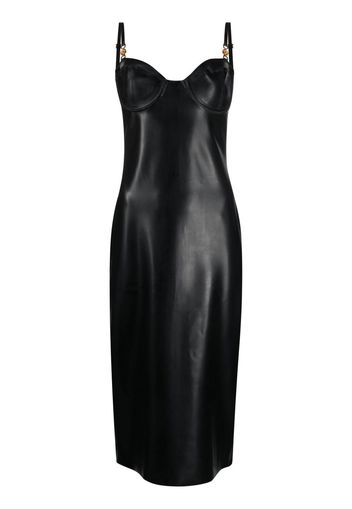 Versace sweetheart-neck sleeveless dress - Schwarz