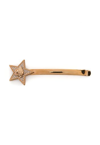 Versace star-embellished hair pin - Gold