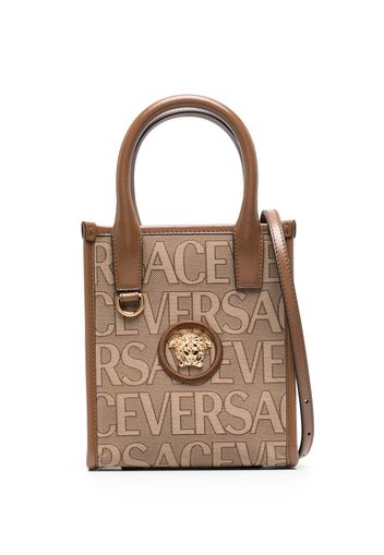 Versace mini Versace Allover tote bag - Braun