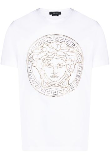 Versace Medusa print T-shirt - Weiß