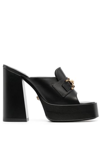 Versace Medusa platform mules - Schwarz