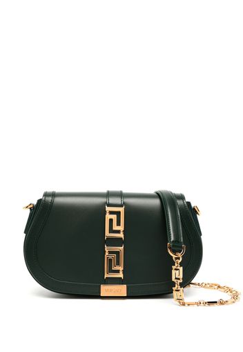 Versace Greca Goddess leather shoulder bag - Grün