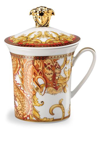 Versace Asian Dream porcelain lid mug - Mehrfarbig