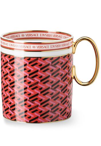 Versace La Greca Signature mug - Rot