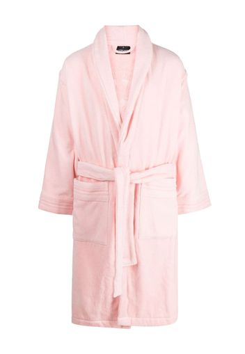 Versace Medusa Head-motif cotton robe - Rosa