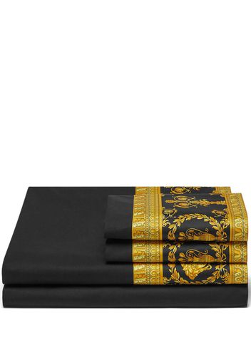 Versace I Love Baroque Full/Queen Bettwäsche-Set - Schwarz
