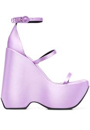 Versace Triplatform 170mm platform sandals - Violett