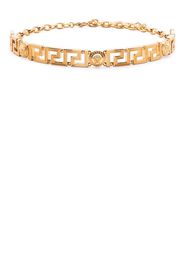 Versace Medusa plaque brass choker - Gold